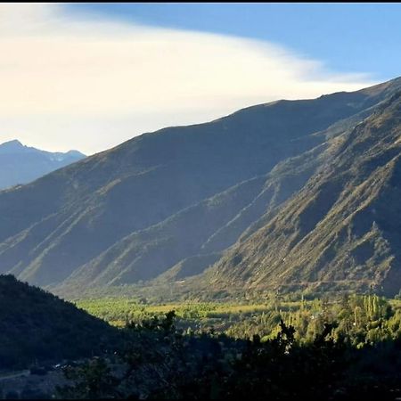 Vila Refugio Cordillera Flora Endogena Bosque Esclerofilo San José de Maipo Exteriér fotografie