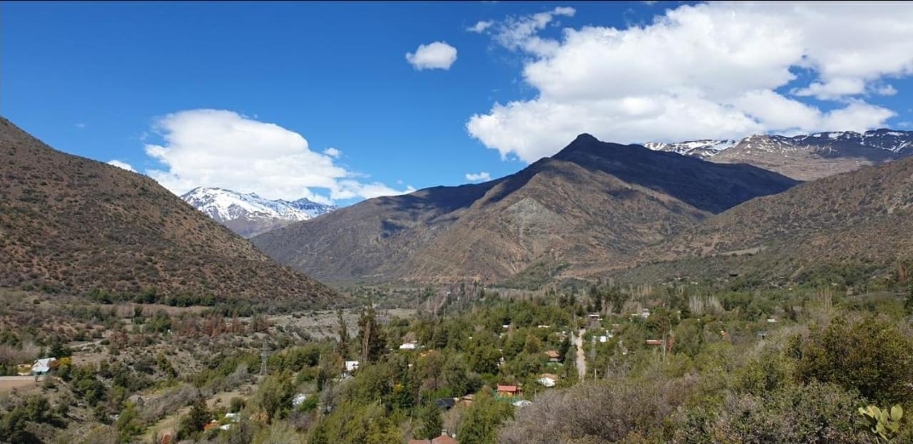 Vila Refugio Cordillera Flora Endogena Bosque Esclerofilo San José de Maipo Exteriér fotografie