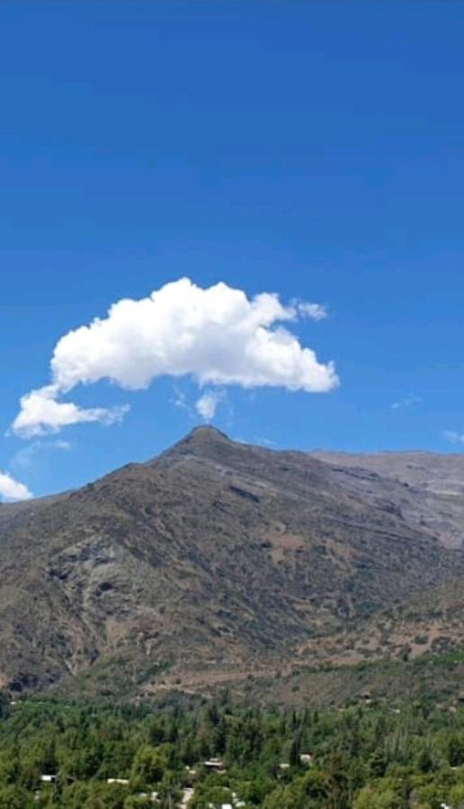 Vila Refugio Cordillera Flora Endogena Bosque Esclerofilo San José de Maipo Exteriér fotografie