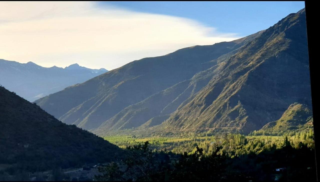 Vila Refugio Cordillera Flora Endogena Bosque Esclerofilo San José de Maipo Exteriér fotografie